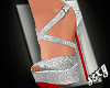 (X)sexy silver heels