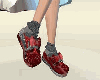 6fflah Shiny red shoes