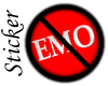 [TR] No Emo Sticker