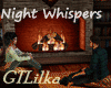 Night Whispers Fireplace