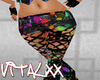 !V Splatter Shorts