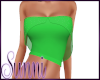 Summer Strapless Green