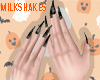Stilleto Spider Nails
