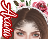 A!White Glitter Headband