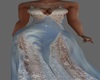 Sky Blue Lace gown cpl
