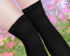 w. Cute Black Socks