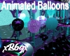 [B69]Aqua/Purp Balloons 