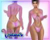 v lilac bikini sleved