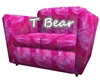 [TBear] Pink Fuzzy Couch
