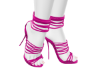 Pink Strappy Heels