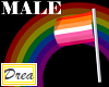 Pride Mouth Flag 8 (M)
