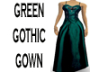 Green Gothic Gown