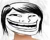 female troll face mask