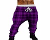 Purp Plaid PJ's