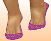 Pink/lilac shoes *K279*