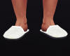 (M) White Slippers