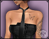 Denim Top Tattoo + Tie