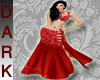 red belly dancer dress