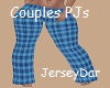 Couples PJs Blue II