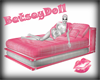 Pink bed