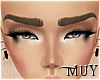 m. Thick Brown Eyebrows