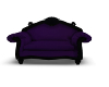antique purple chair
