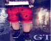GTx Red Polo Shorts