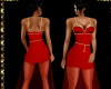 Red an Gold  Dres