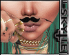 Moustache Finger Tattoo.
