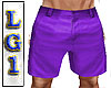 LG1 Purple Shorts 2020