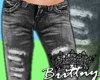 (B) Ripped Jeans *Blck