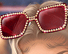 ♛ Lula Red Glasses