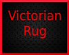 Black Victorian Rug