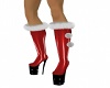 SS Red Snow bunny boots
