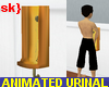 sk} Animated urinal