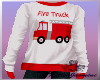 Boys Sweater Firetruck