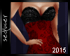 [T] Bustier Red
