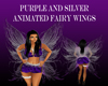 Purple&Silver FairyWings