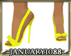 SummerBright Yellow Shoe