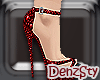 The Pearl Shoes (red)
