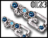 *0123* Silver&BlueStones