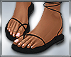 B* Ina Black Sandals
