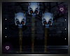 Creepy Halloween Skulls