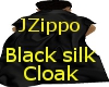 Black Silk Cloak