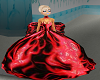 Fire Red Wedding Dress