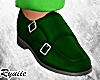 Green Leather Shoes