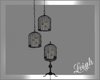 stunning hanging candles