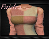F Sweater pink dress