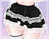 琴. Flirty skirt black