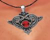 Gothic Jeweled Pendant